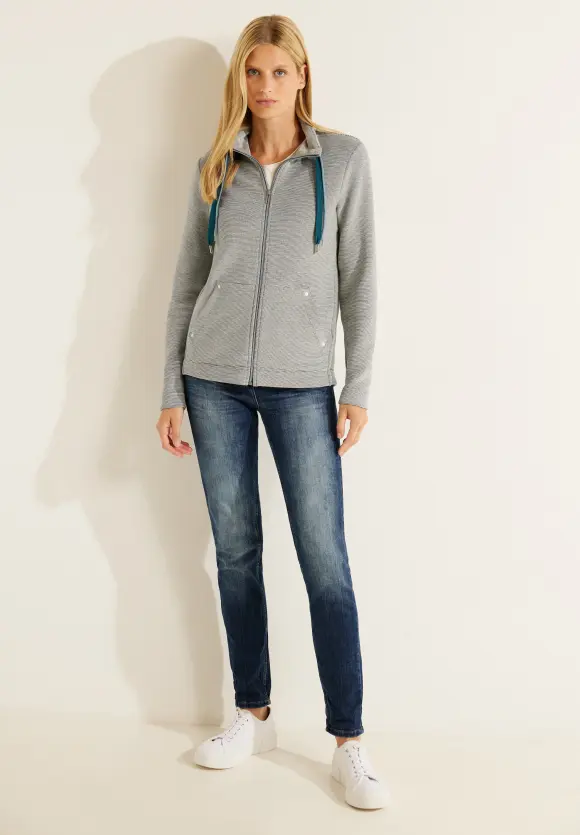CECIL Gestreifte Shirtjacke
