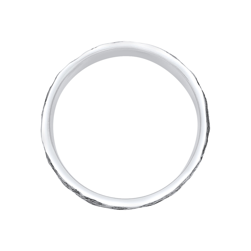 KUZZOI KUZZOI Bague Structure organique des bracelets pour hommes en argent sterling 925 Bague
