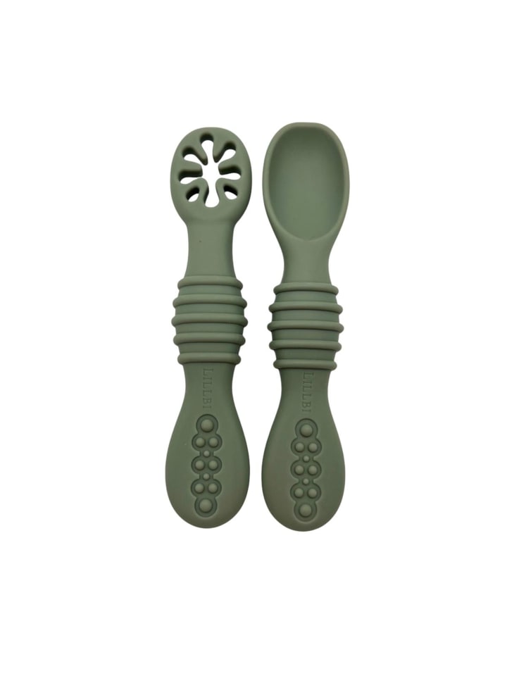 LILLBI Lernlöffel-Set in Sage günstig kaufen onesize