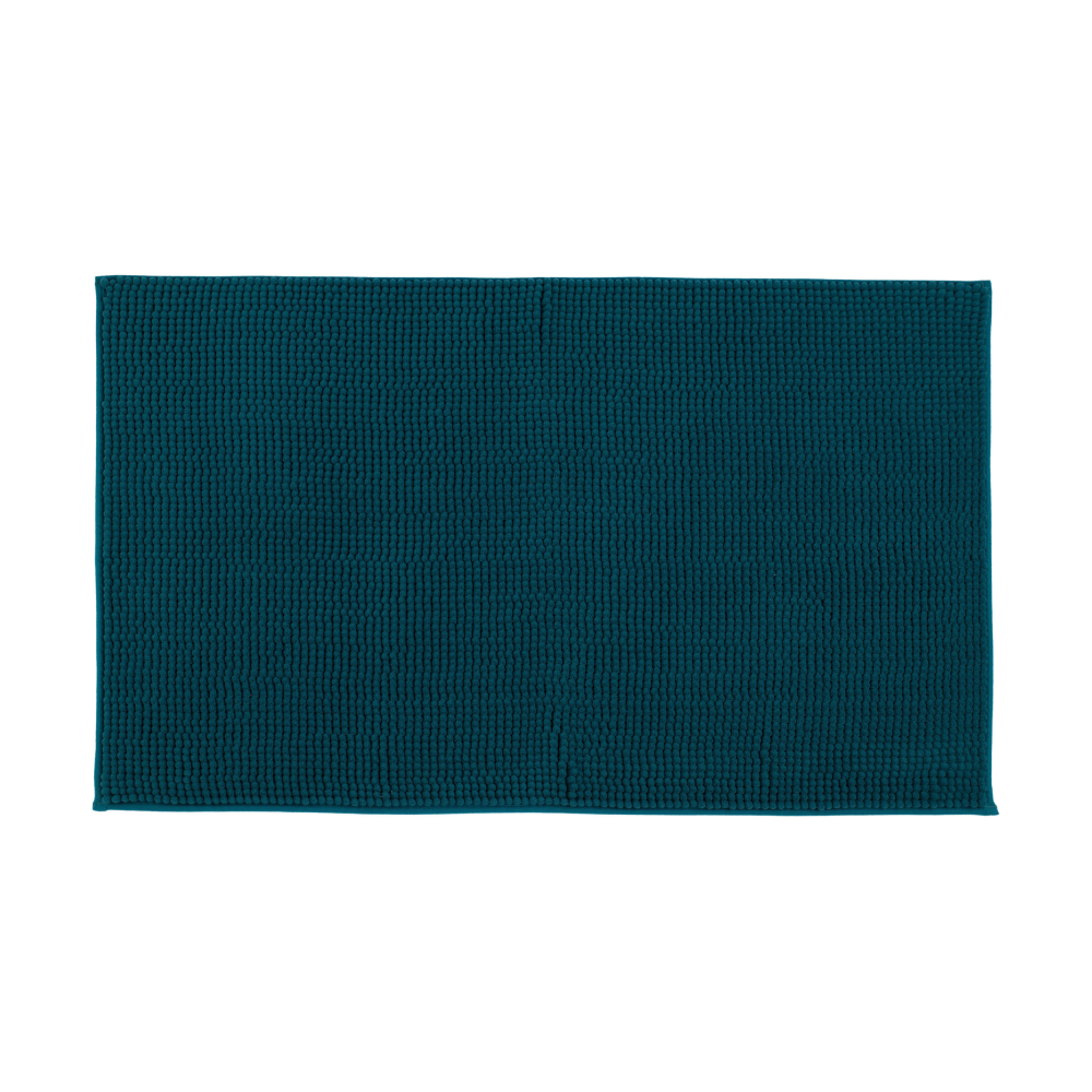Duschvorlage Chenille petrol