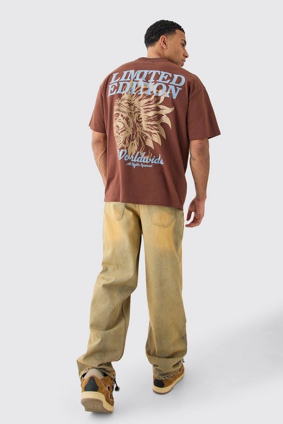 Oversize T-Shirt mit Limited Edition Print