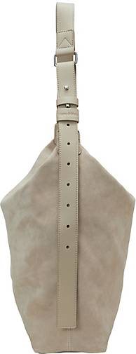 Marc O'Polo Hobo-Bag aus softem Velours-Rindleder