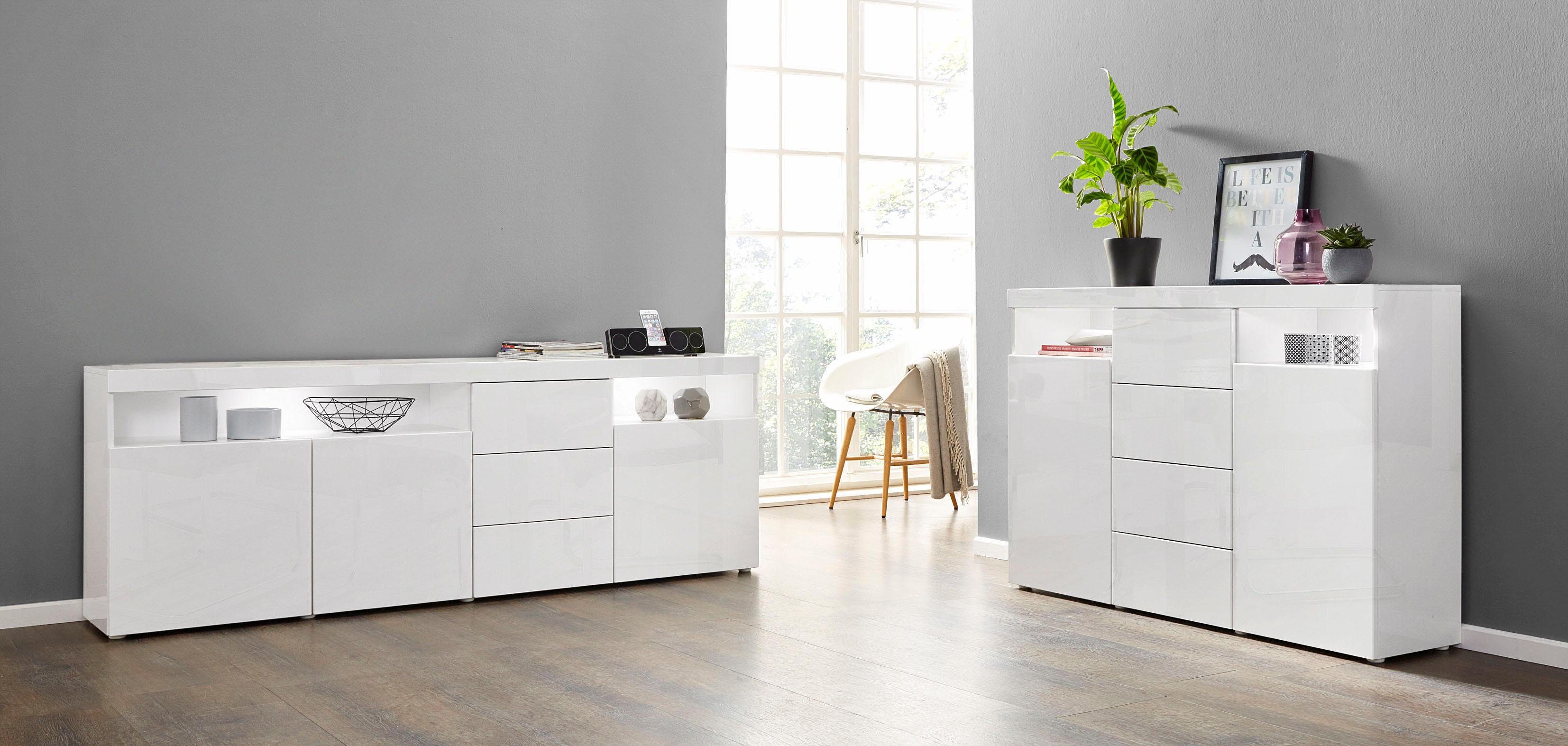 borchardt Möbel Highboard Kapstadt, Breite 139 cm