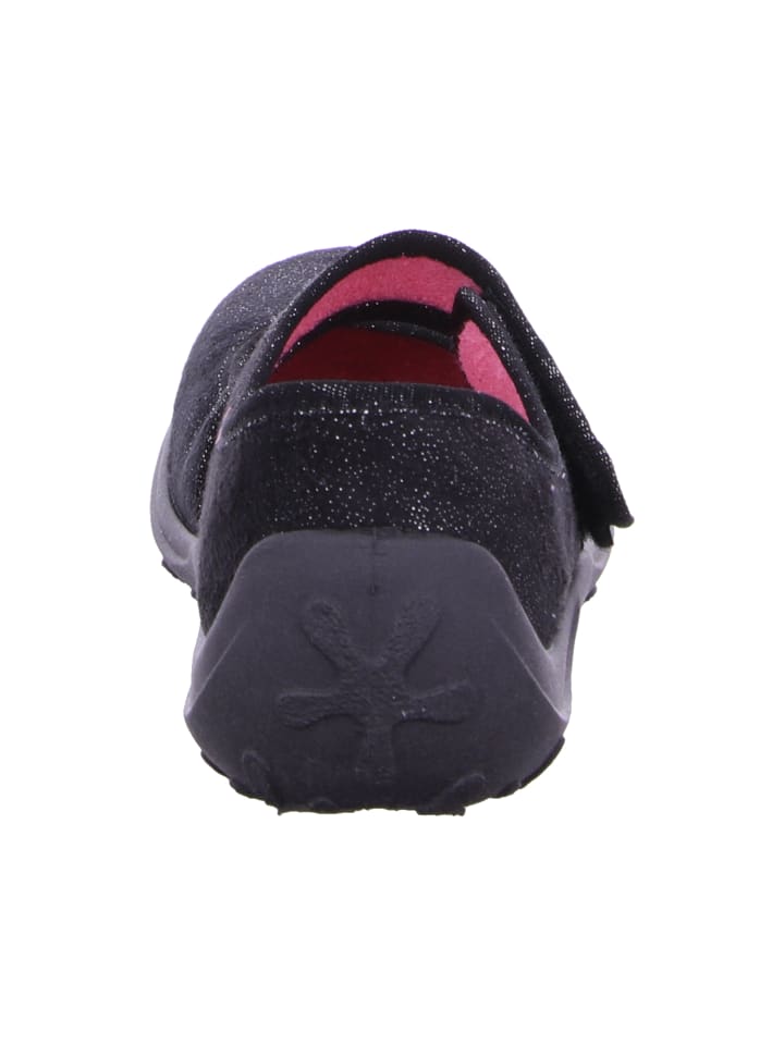 Fischer Markenschuh Hausschuh in schwarz günstig kaufen