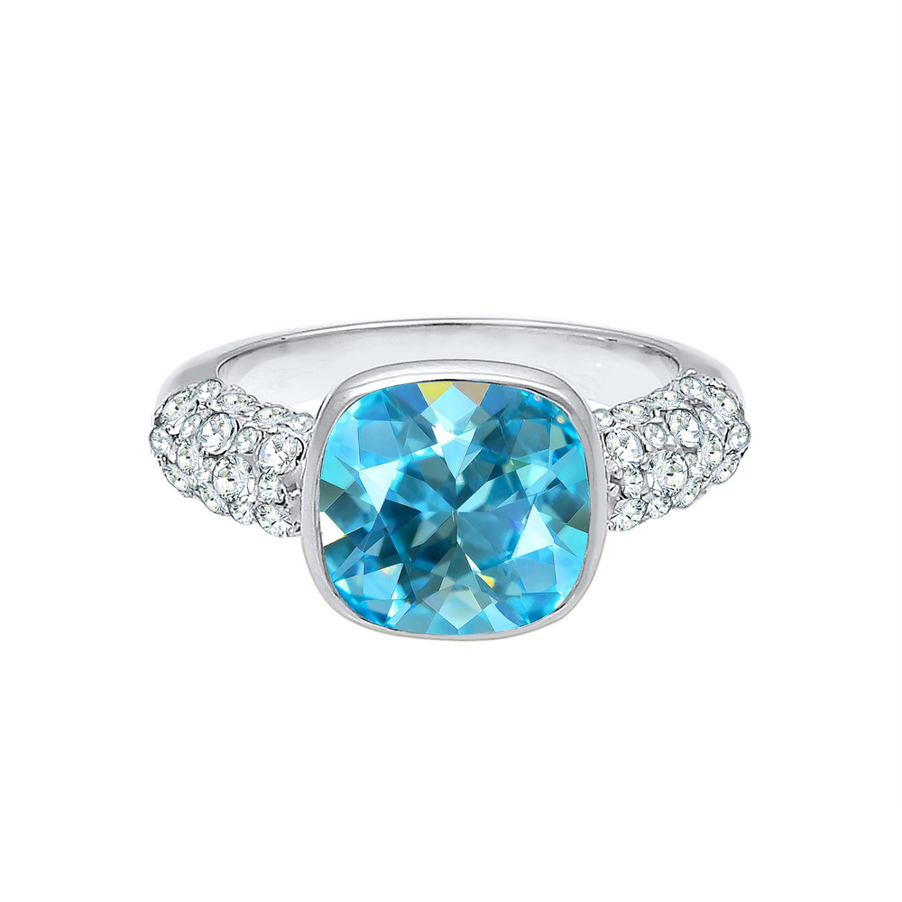 Elli PREMIUM Elli PREMIUM Bague Femme Les Fiançailles des avec les Cristaux en Argent Sterling Bague