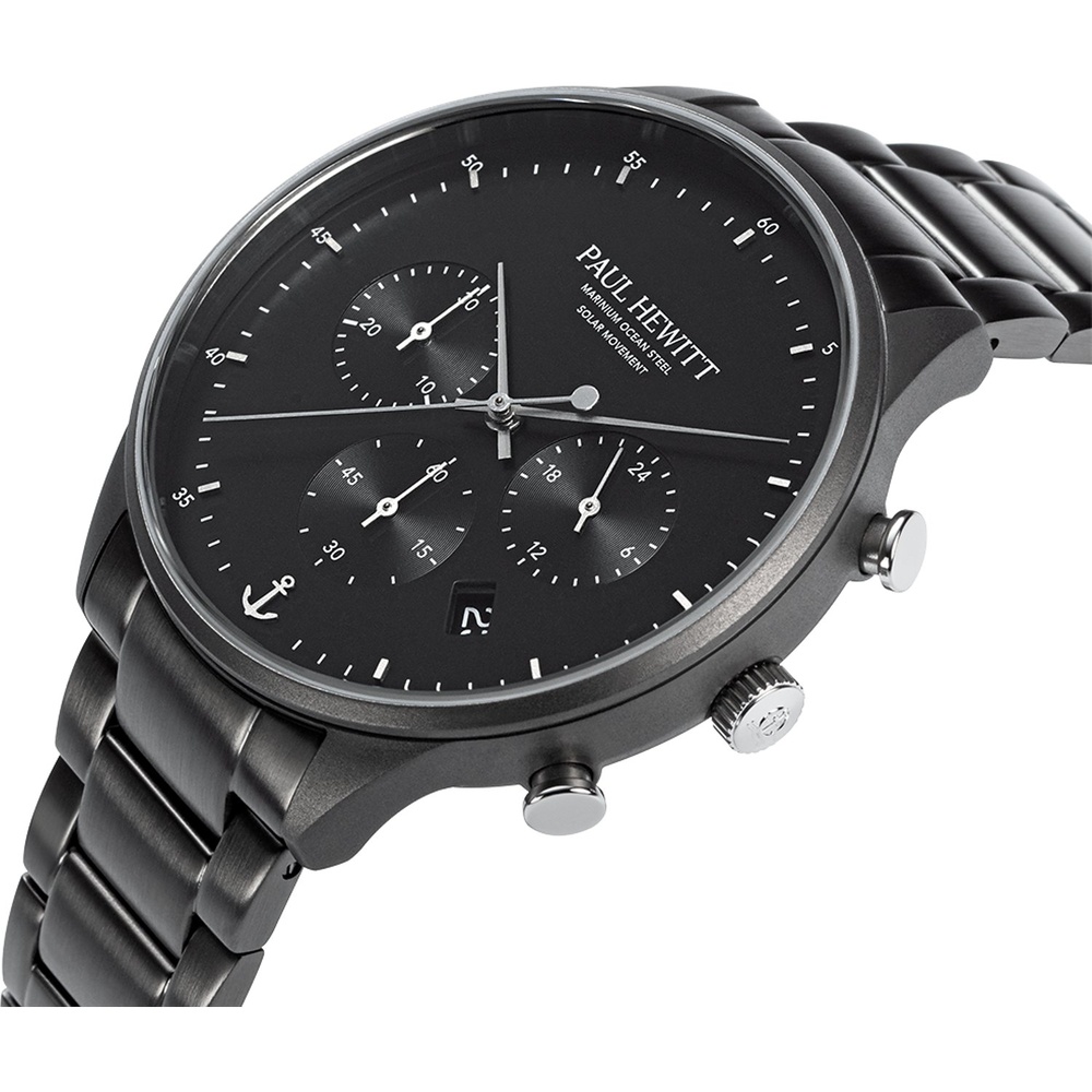 Paul Hewitt Montre pour hommes Acier inoxydable recylé Montre