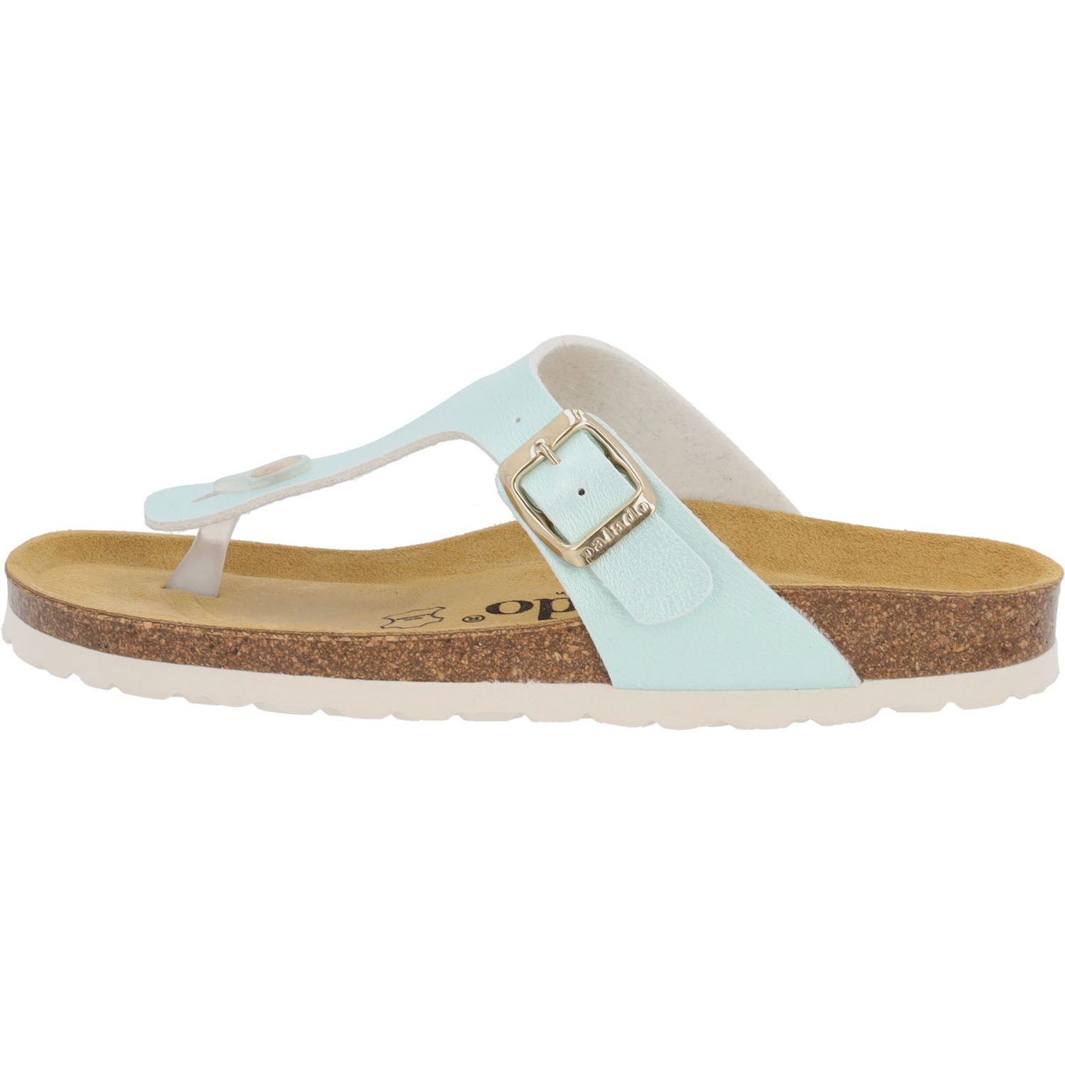 Palado Kos Metallic, Zehentrenner, Damen, Türkis