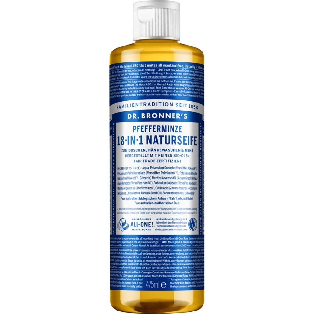 dr. bronners Peppermint 18-in-1 Natural Soap soin du corps