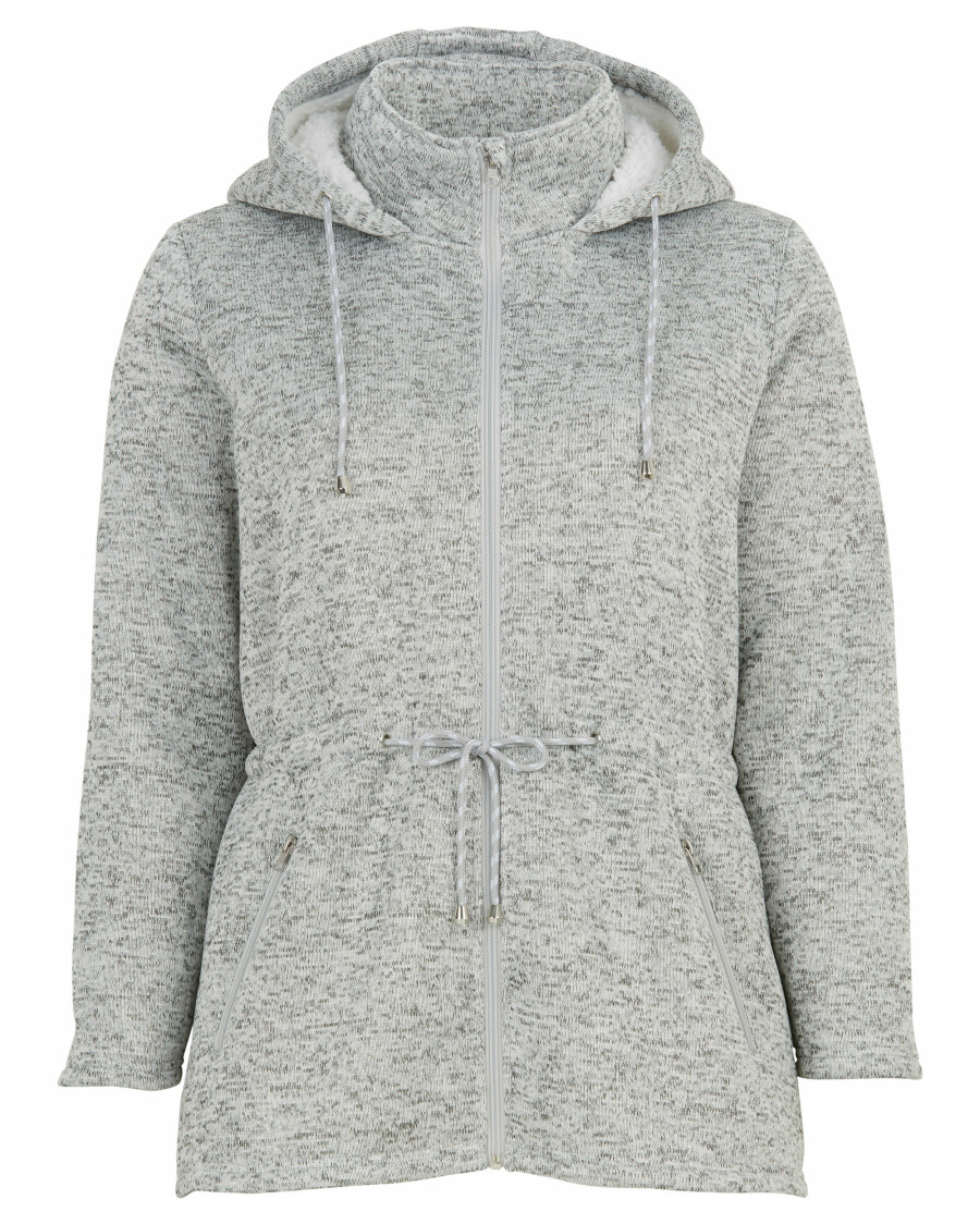 Strickfleecejacke