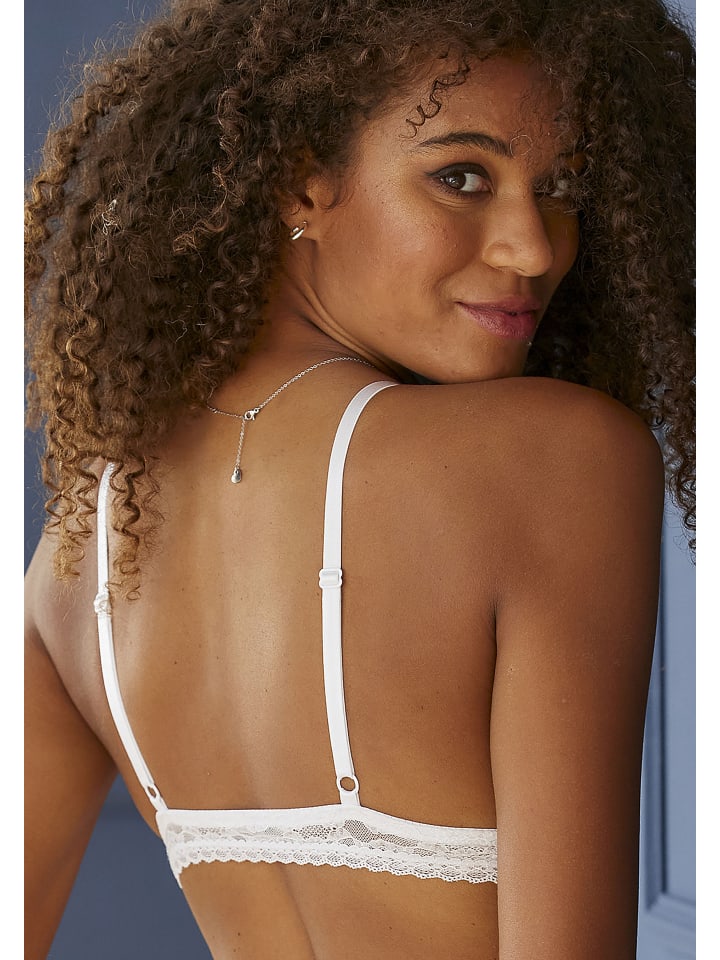 s.Oliver Bralette in weiß günstig kaufen