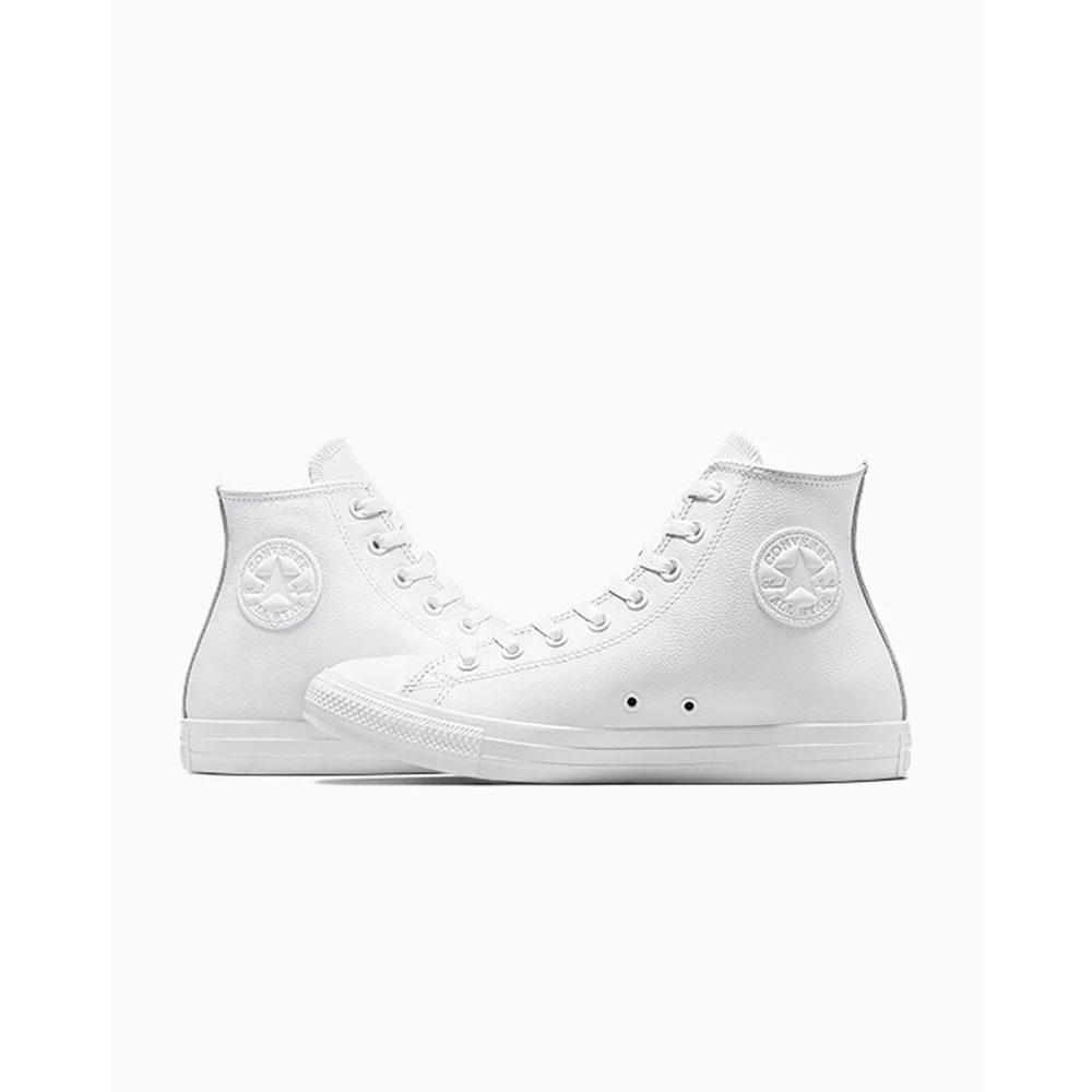 Converse Chuck Taylor All Star Leather Hi 1T406 / weiss