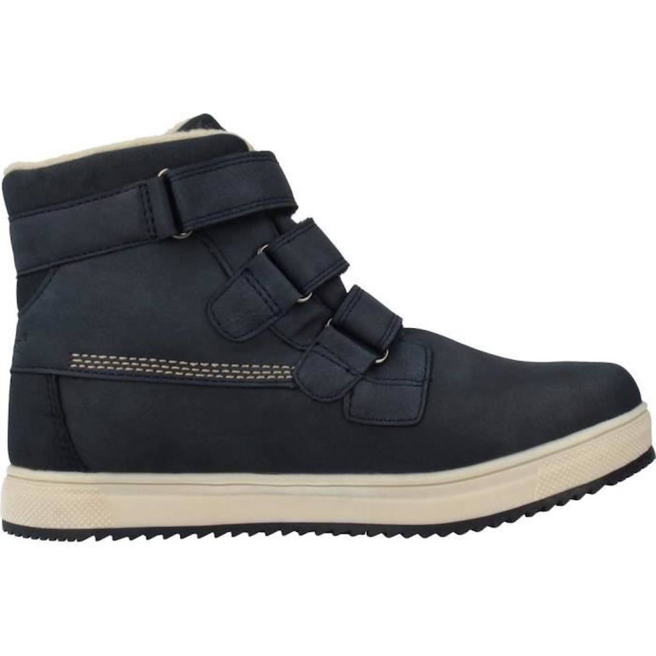 Kickers Basket haute Synthétique Garçon Marine bleu