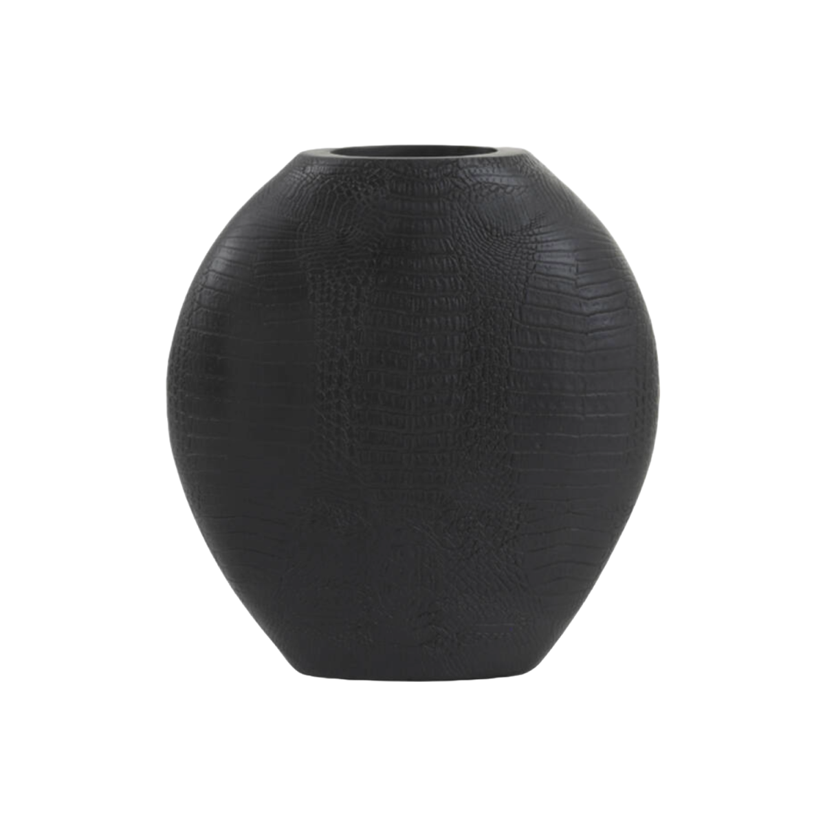 Trendhopper Vase Skeld Schwarz 40 cm