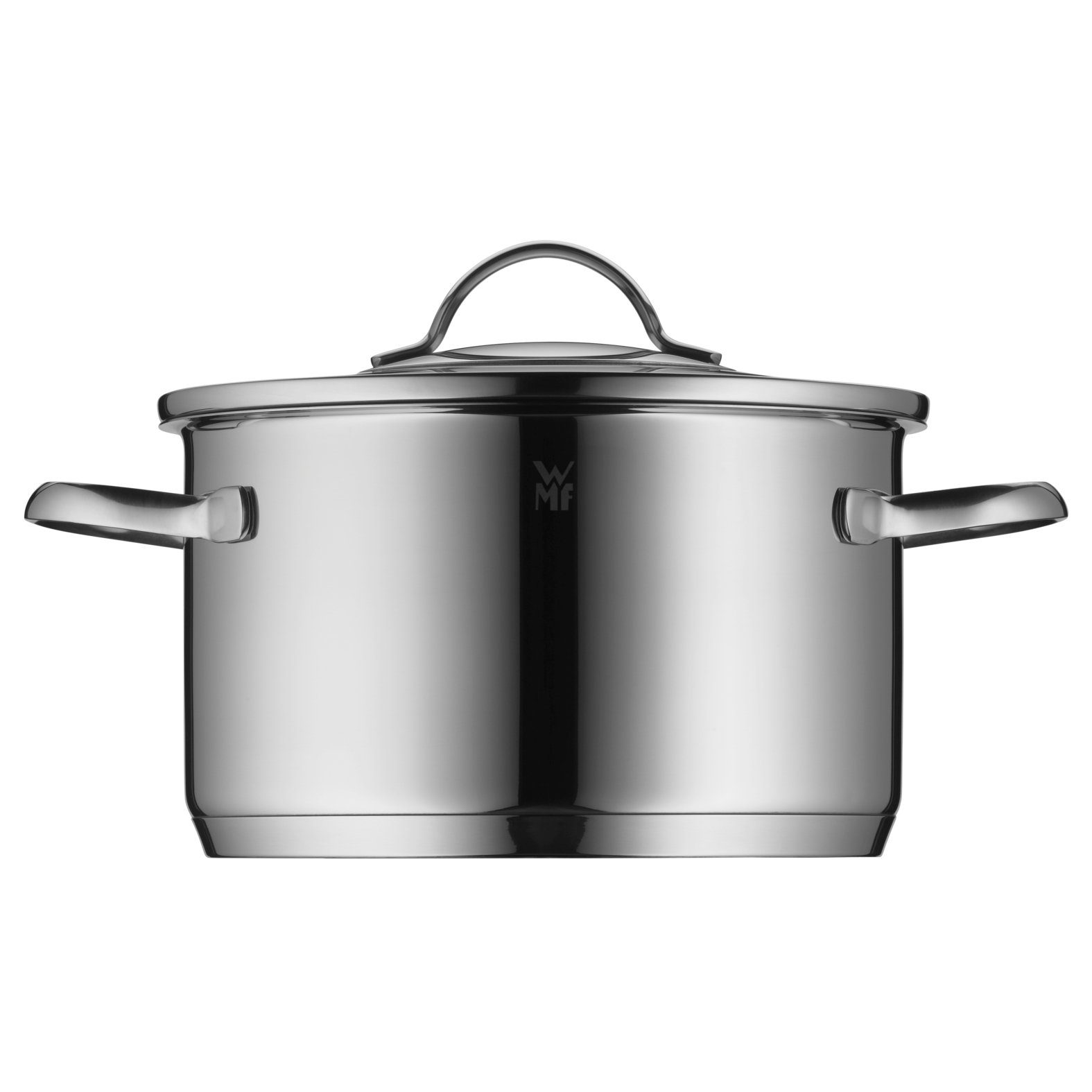 WMF Bratentopf Aparto, Cromargan Edelstahl rostfrei 18/10 (20 cm), Induktion, großer Topf, poliert, unbeschichtet