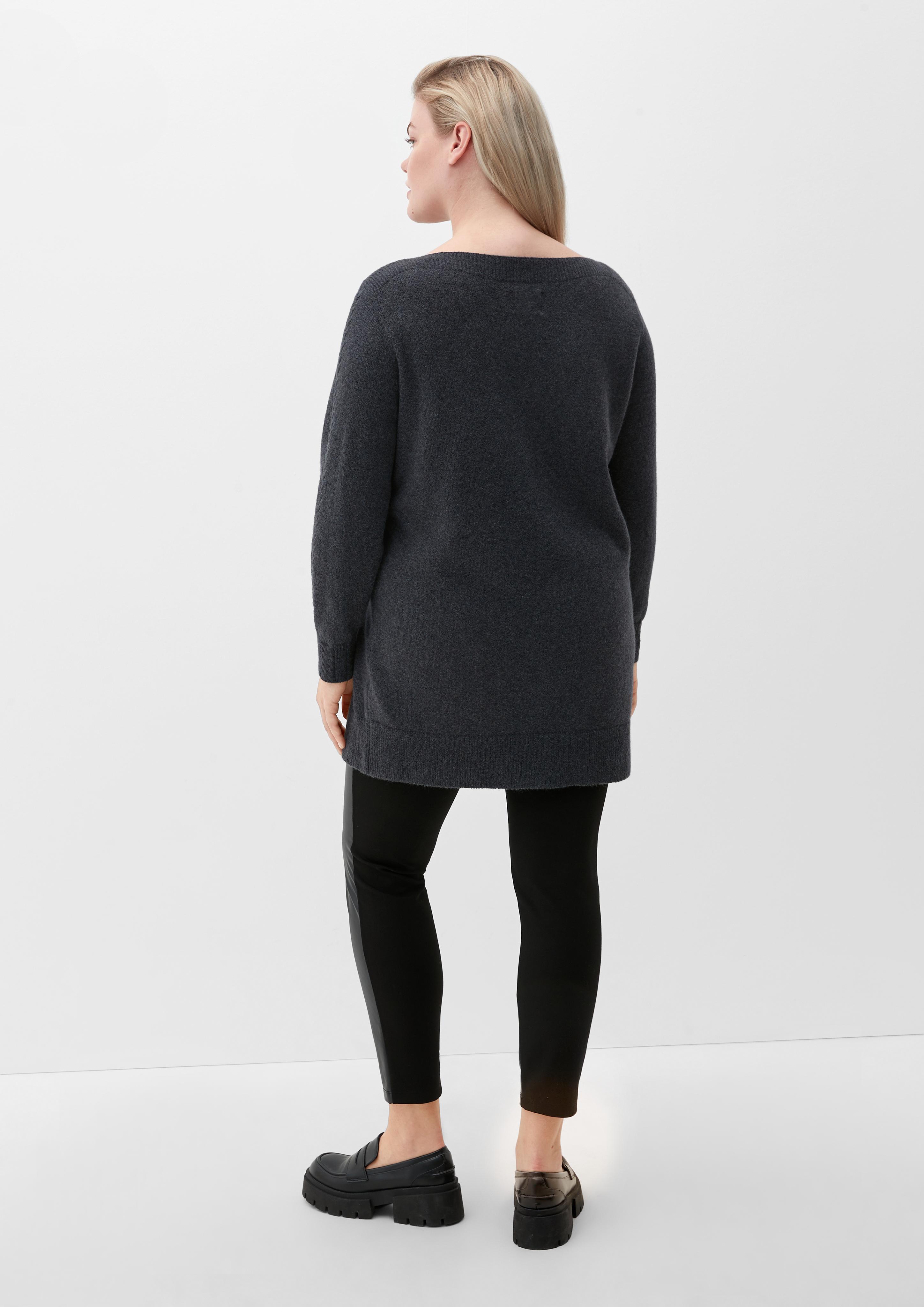 Longpullover mit Zopfmuster  2125650-98W0