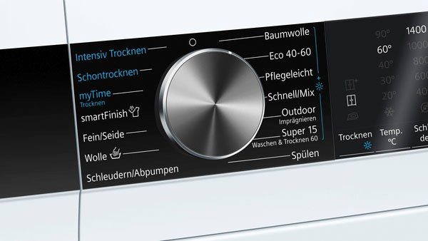 SIEMENS Waschtrockner iQ500 WN44G240, 9 kg, 6 kg, 1400 U/min