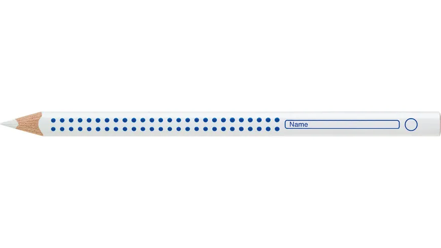 FABER-CASTELL Farbstift CASTELL JUMBO Heft&Tafel weiss