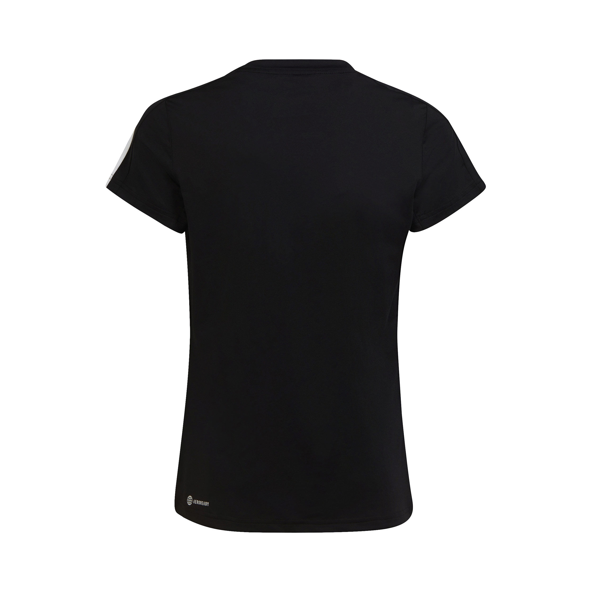 3-Stripes T-Shirt Mädchen - Schwarz, Weiß