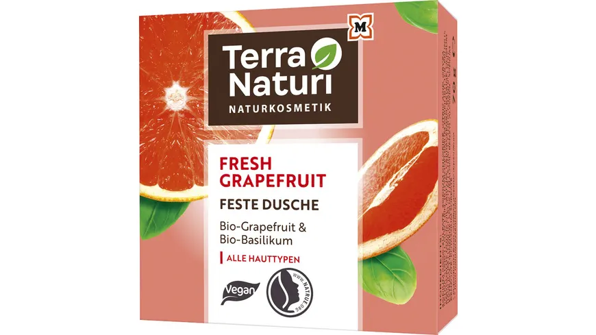 Terra Naturi Feste Dusche Grapefruit & Basil MB 70 g