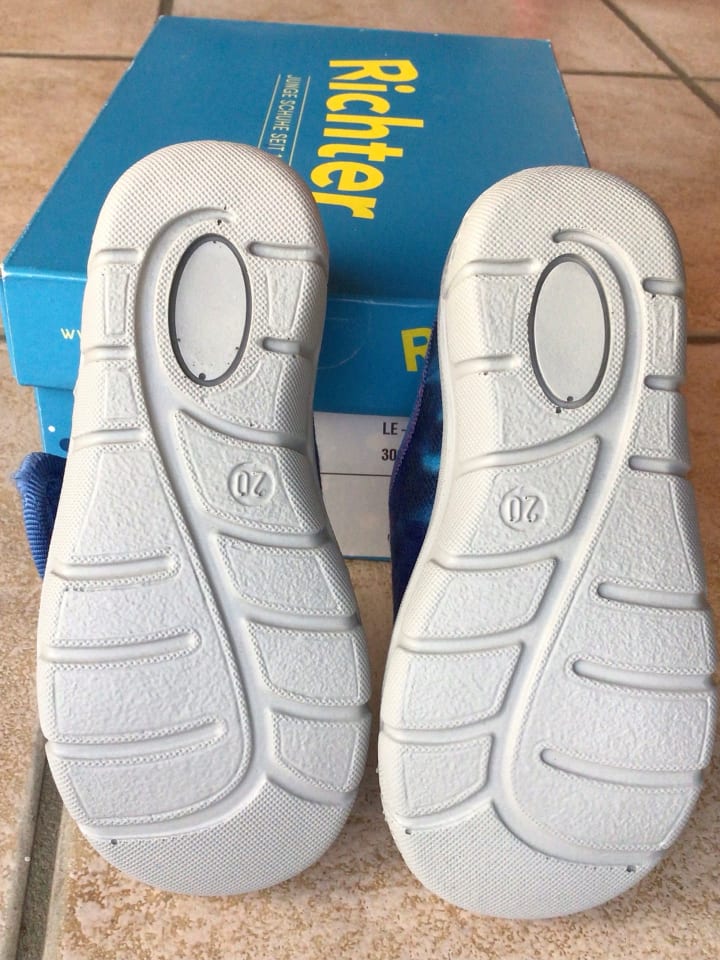 Richter Shoes Hausschuhe in Blau/ Türkis günstig kaufen 20