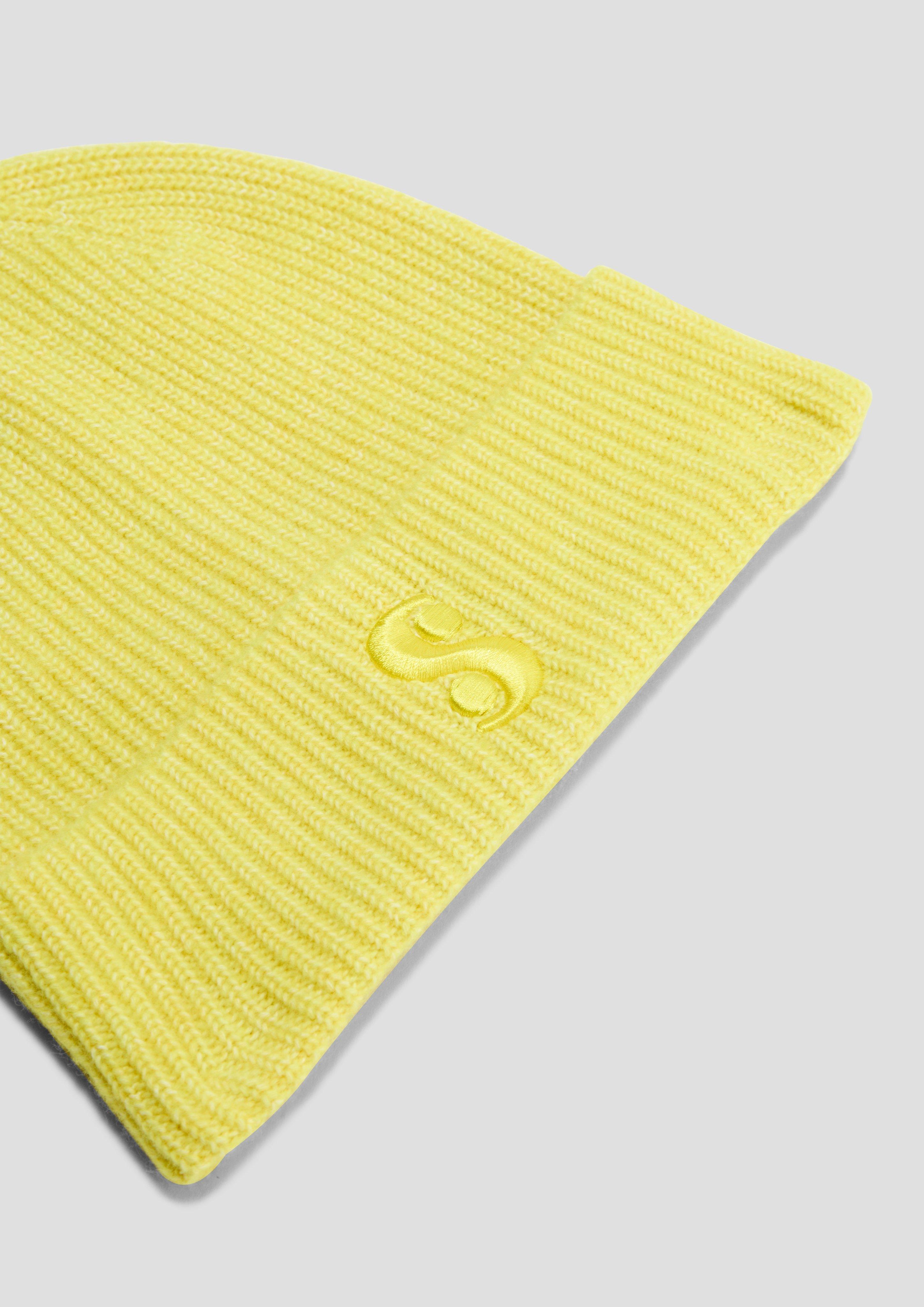 Strickmütze mit Logo-Stickerei  2133586-1494