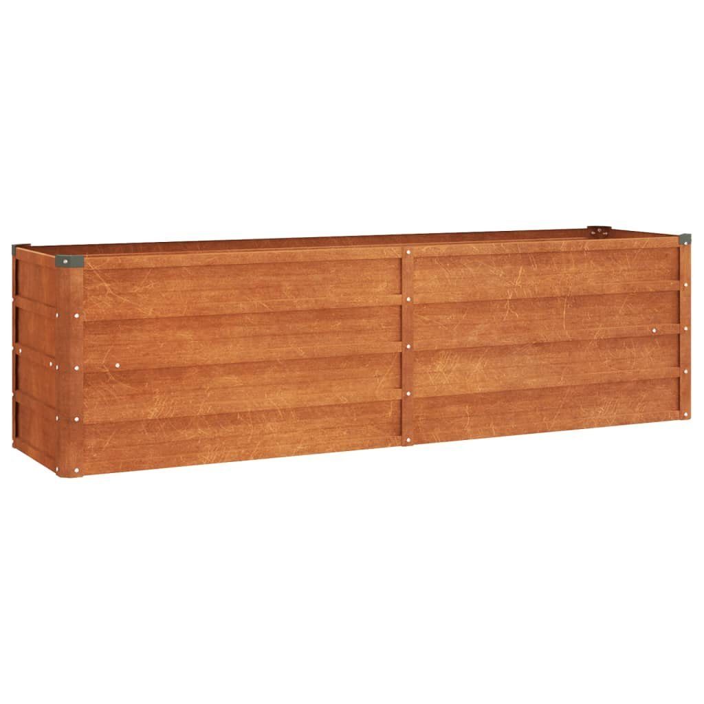 vidaXL Hochbeet Hochbeet Rostig 160x40x45 cm Cortenstahl (1 St)