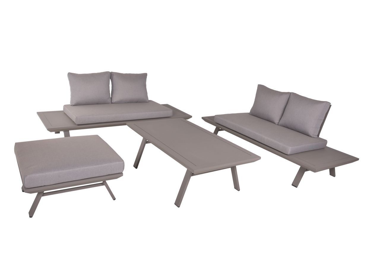 Garden Pleasure Lounge-Gruppe CELIA, 4-tlg.