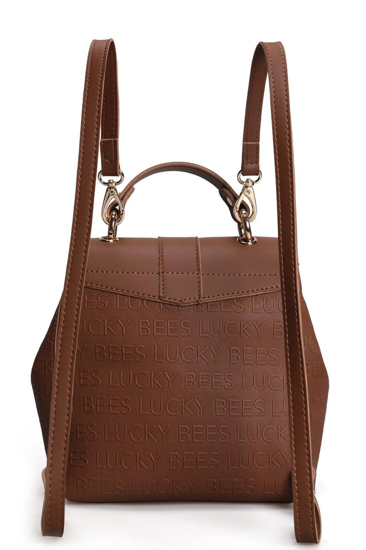 Lucky Bees  Gemusterter Damenrucksack
