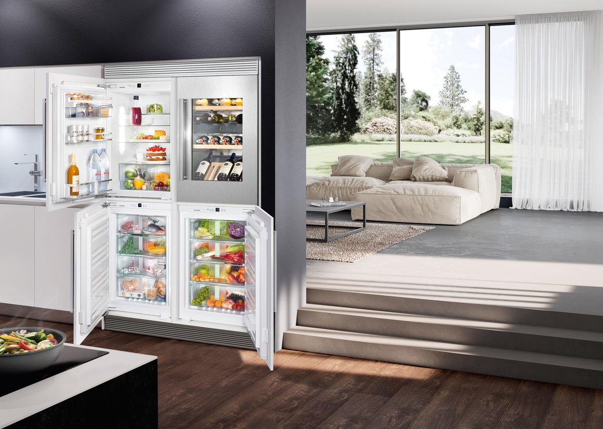 Liebherr Einbauweintemperierschrank EWTdf 1653 Vinidor, für 30 Standardflaschen á 0,75l,FreshAir-Aktivkohlefilter, Kindersicherung