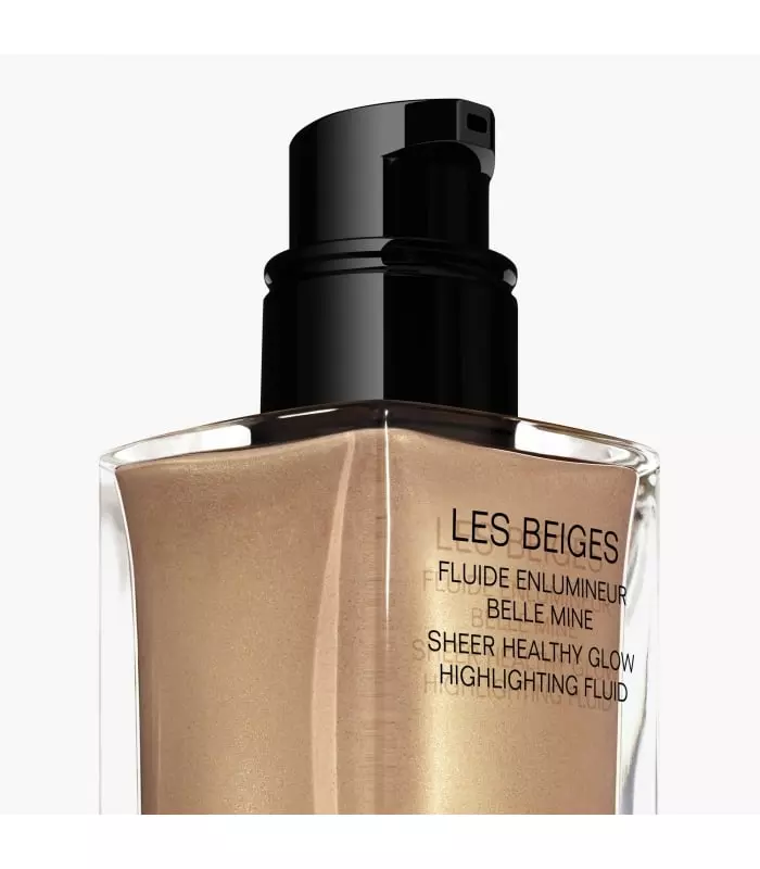 LES BEIGES FLUIDE ENLUMINEUR BELLE MINE Fluide Enlumineur de Teint Effet Irisé. Belle Mine Lumineuse. Visage et corps.