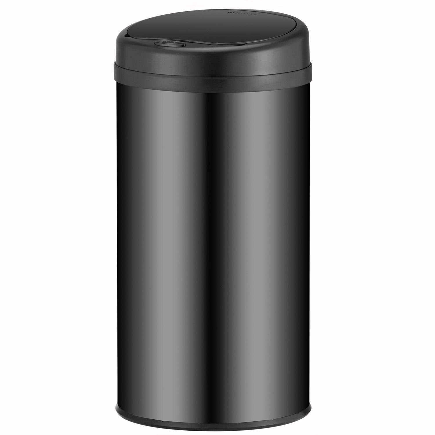 Juskys Mülleimer, 40 L Volumen, mit Sensor, geräuscharmes Öffnen / Schließen, rostfrei