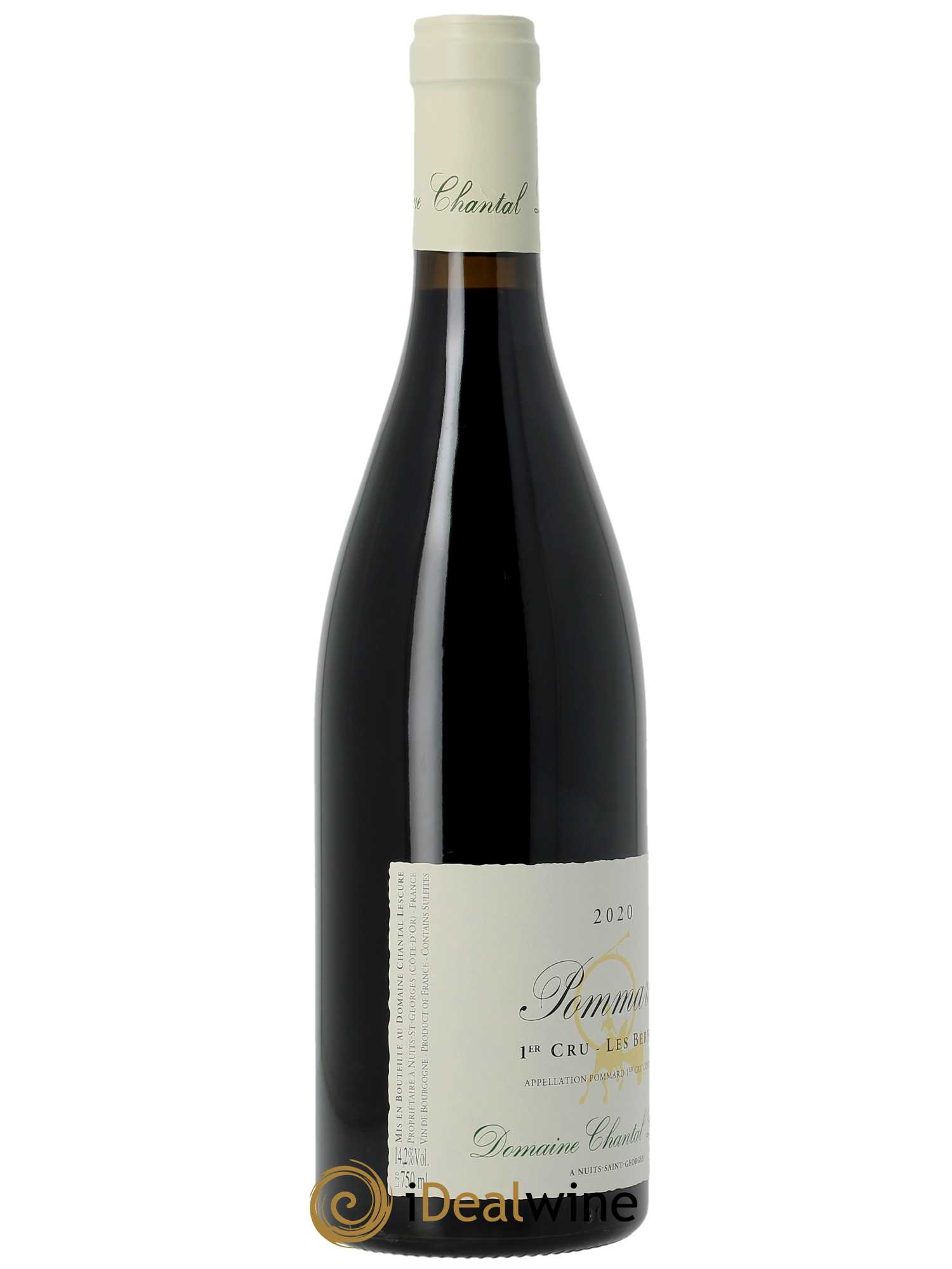 Pommard 1er Cru Les Bertins Chantal Lescure  2020 - Lot de 1 Bouteille