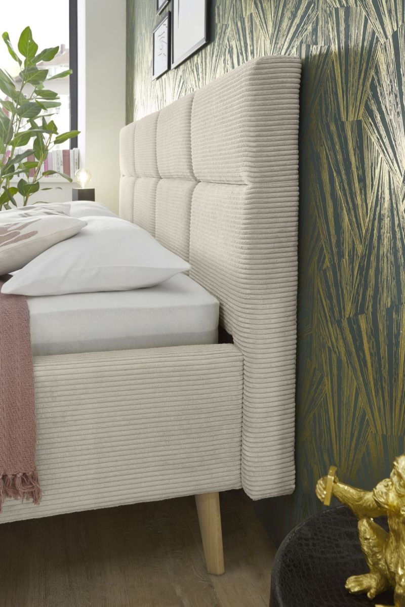 Musterring Polsterbett Cary beige 180 x 200 cm