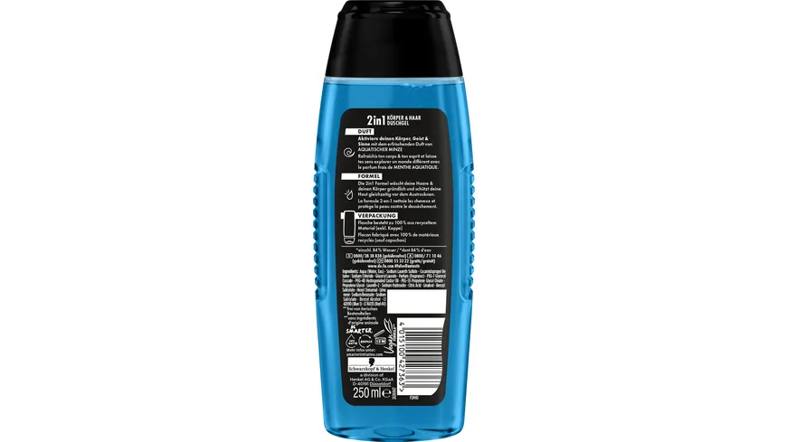FA Men 2in1 Körper & Haar Duschgel Kick Off 250ml 250 ml