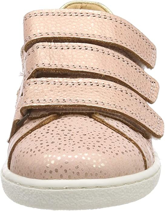 BISGAARD Mädchen Sneaker silber Velcro blush