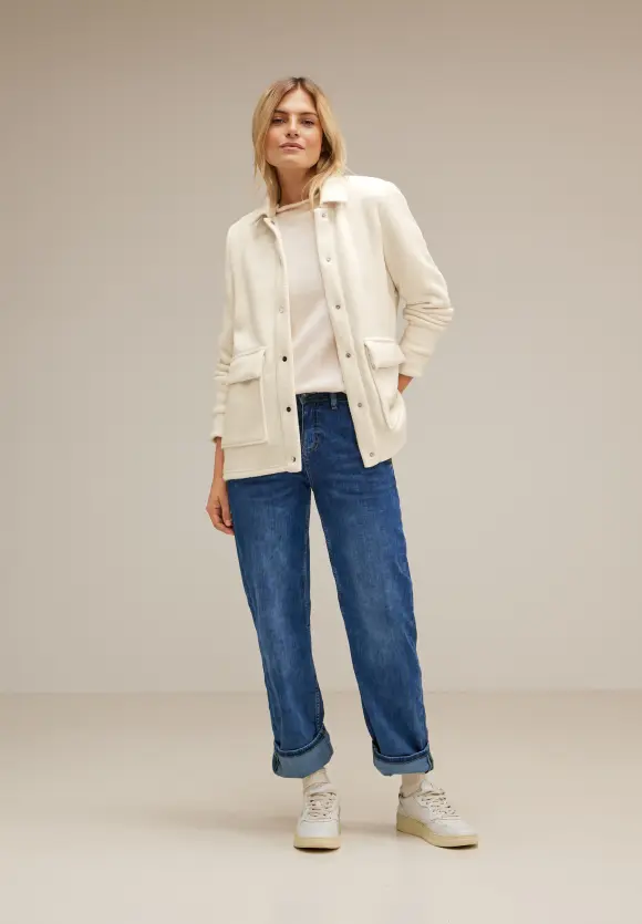 Street One Softe Jacke mit Hemdkragen