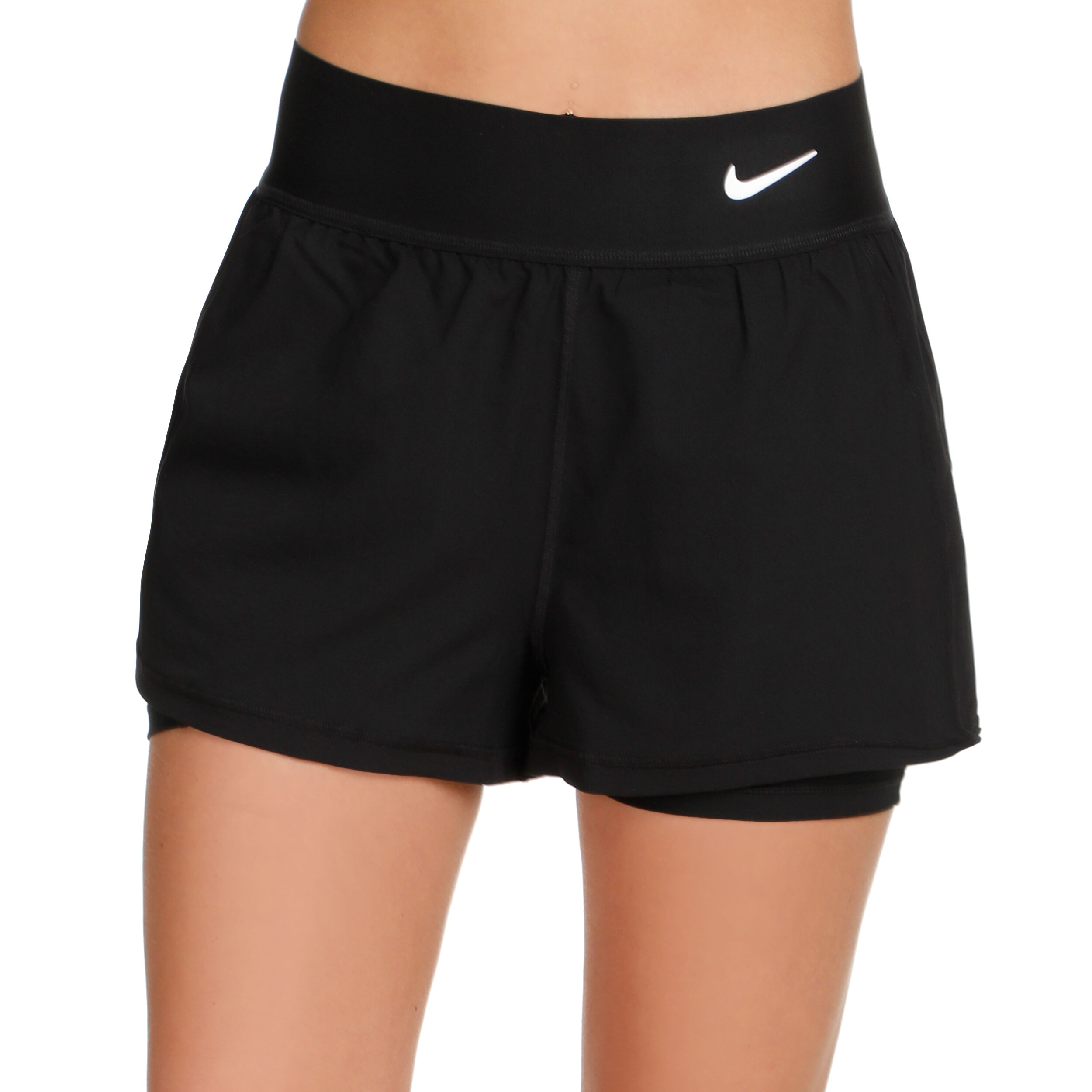Dri-Fit Advantage Court Shorts Damen - Schwarz