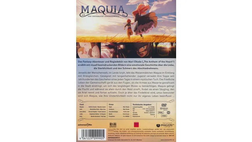 Maquia - Eine unsterbliche Liebesgeschichte