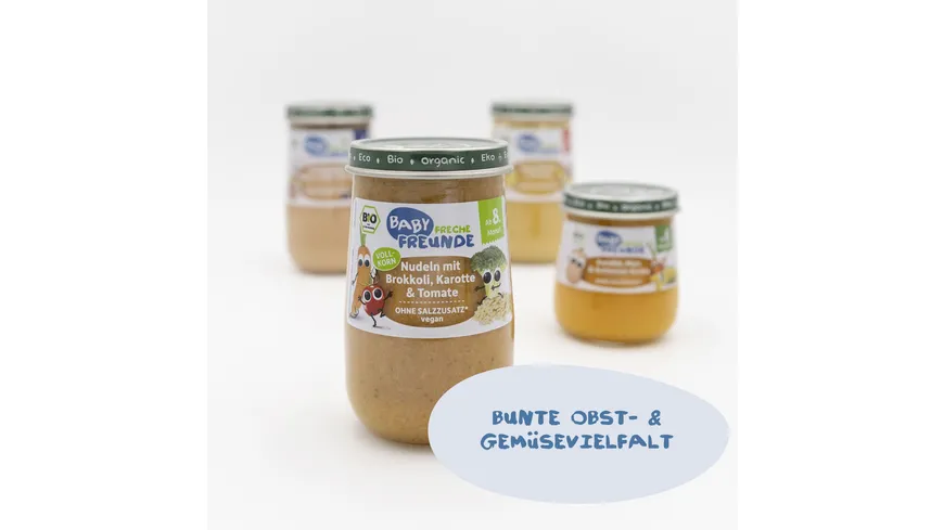 Freche Freunde Bio Vollkornnudeln mit Gemüse 190 g