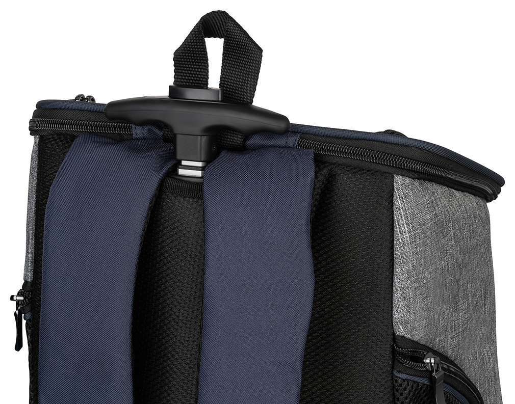 Knuffelwuff Tragetaschen Knuffelwuff Hunderucksack Tajumulco Trolley faltbar 2 in 1 mit Rollen und Griff