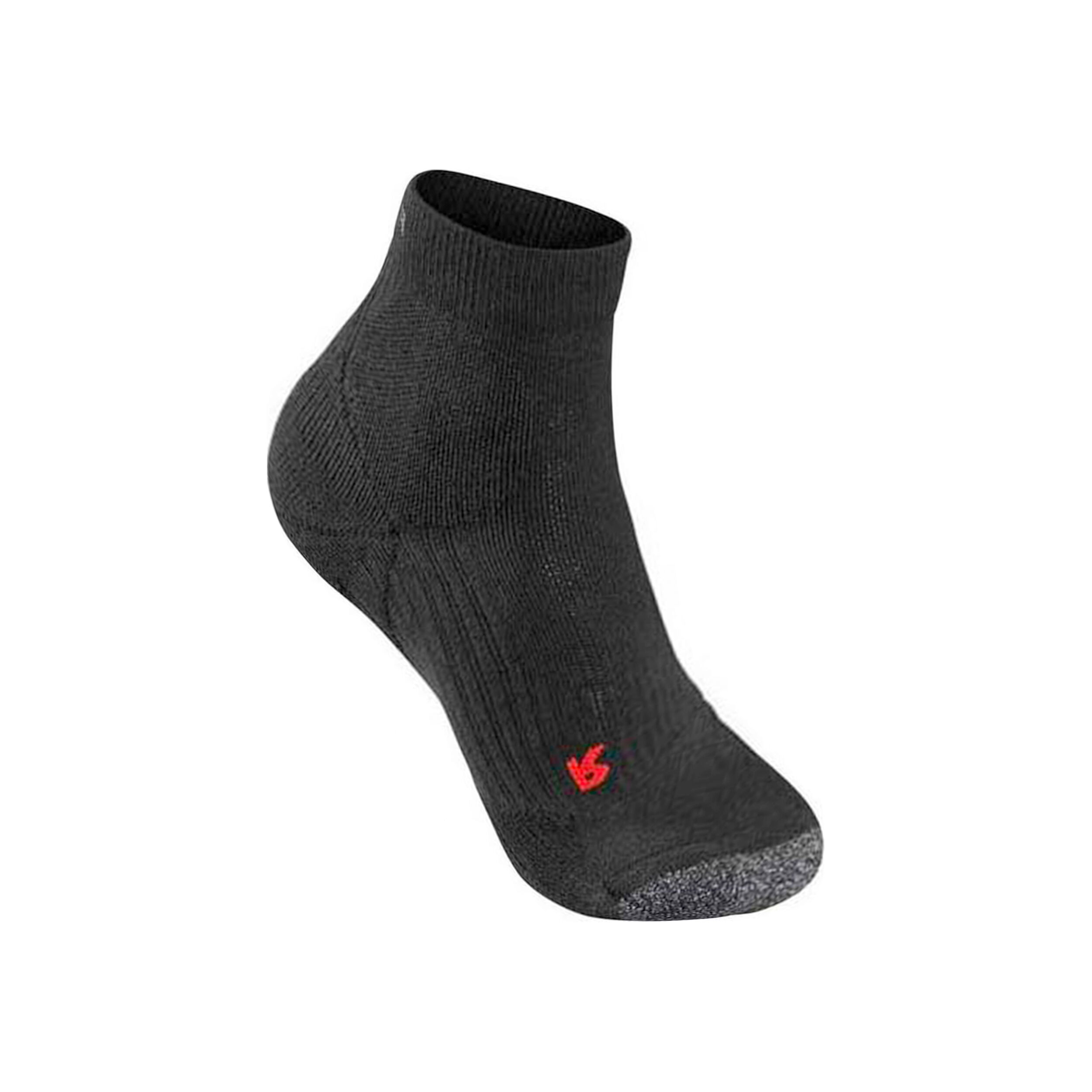 TE2 Short Tennissocken Herren - Schwarz, Grau