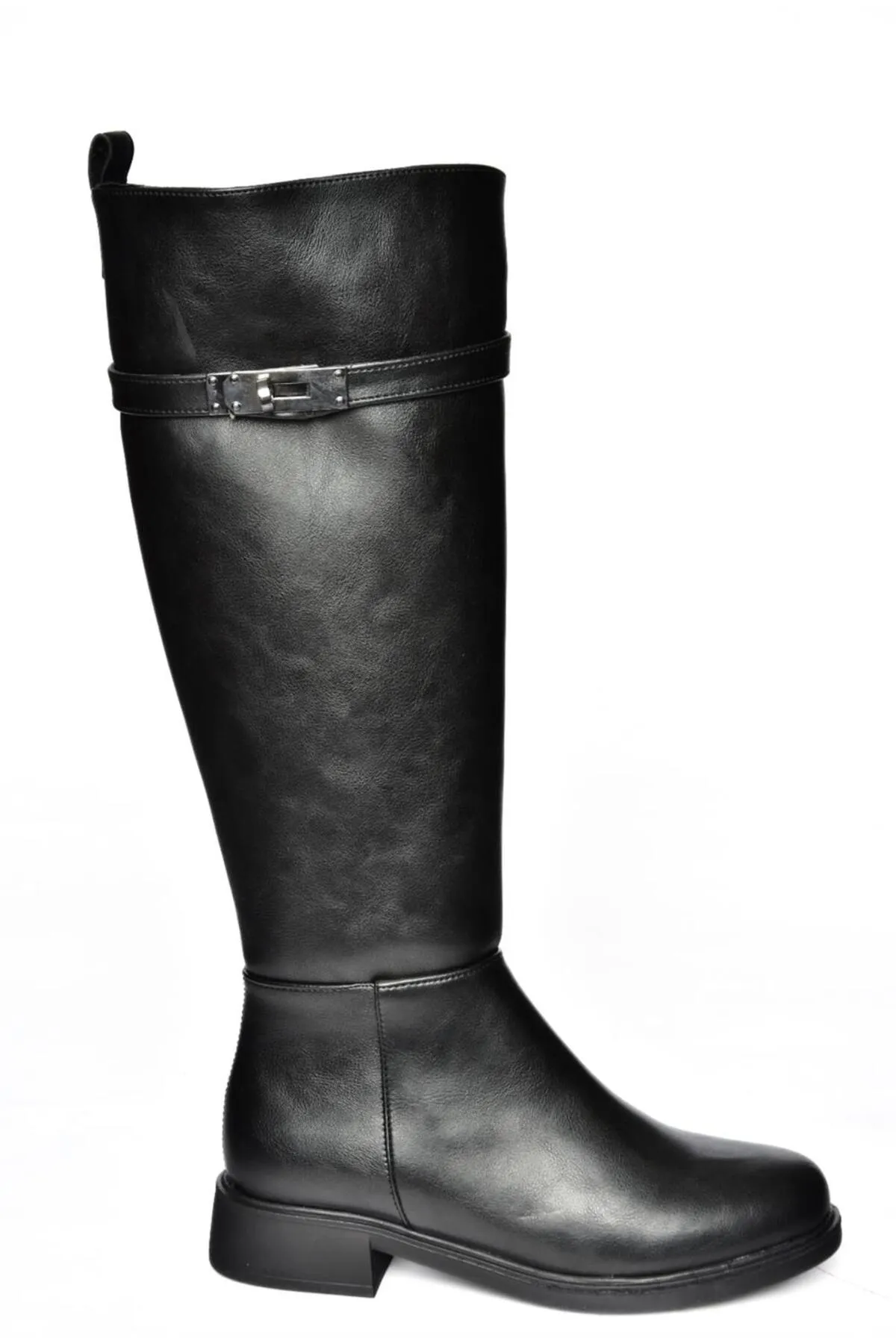 Fox Shoes  R312225309 Schwarze klassische Damenstiefel