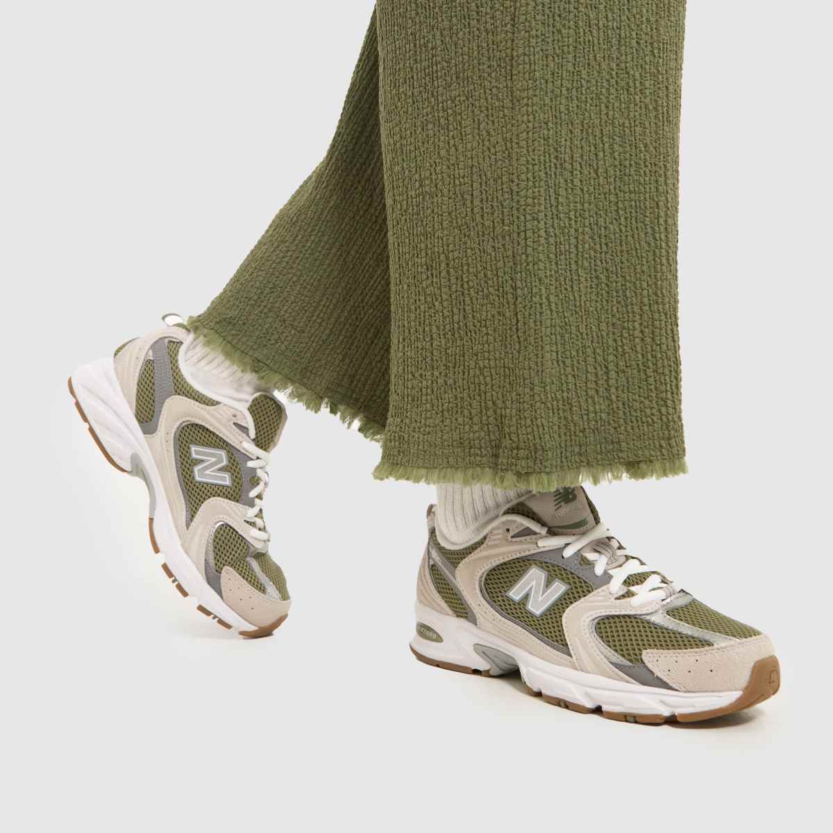 New Balance 530 zöld multiszínű sportcipő