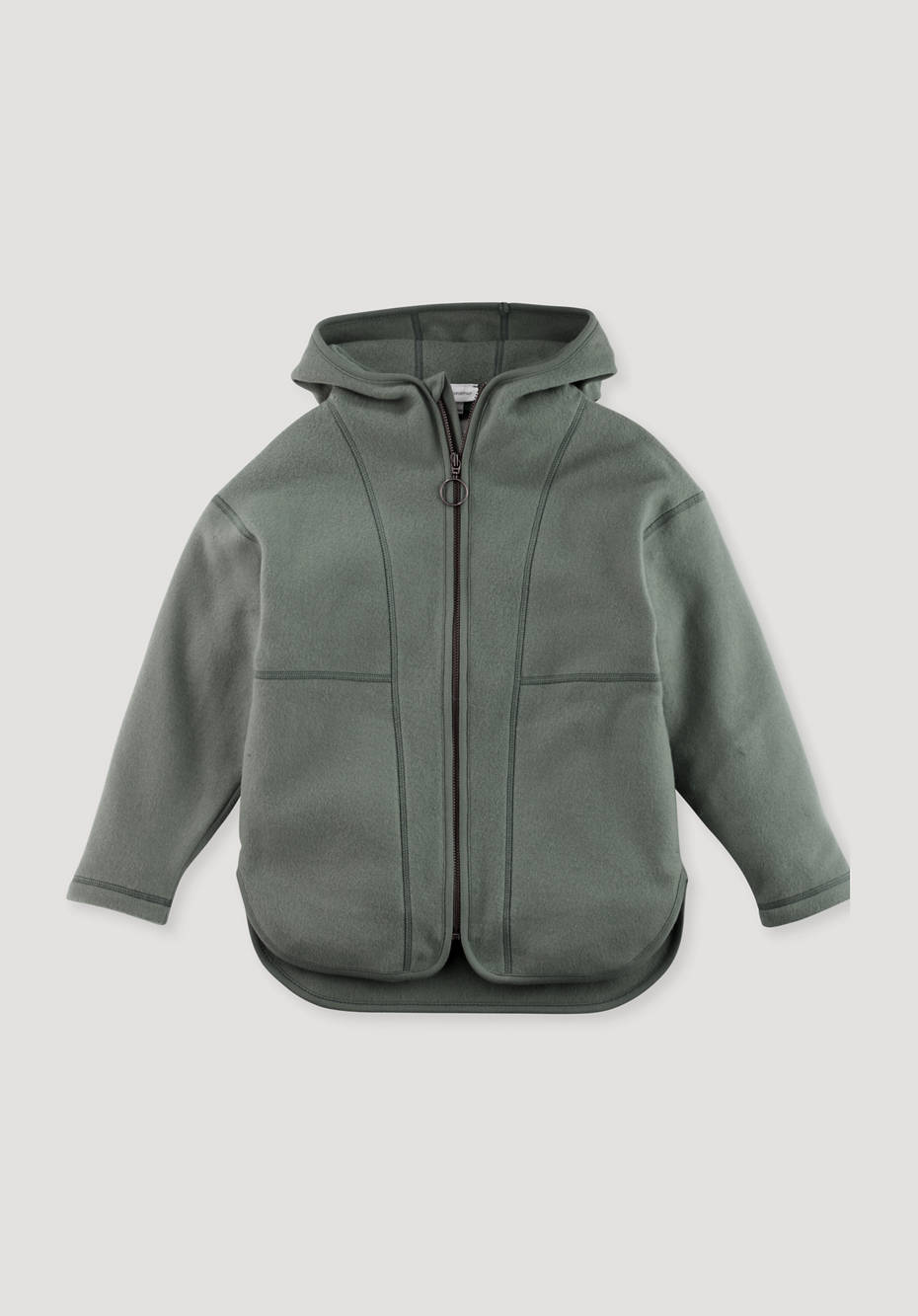 Softfleece-Jacke aus reiner Bio-Baumwolle