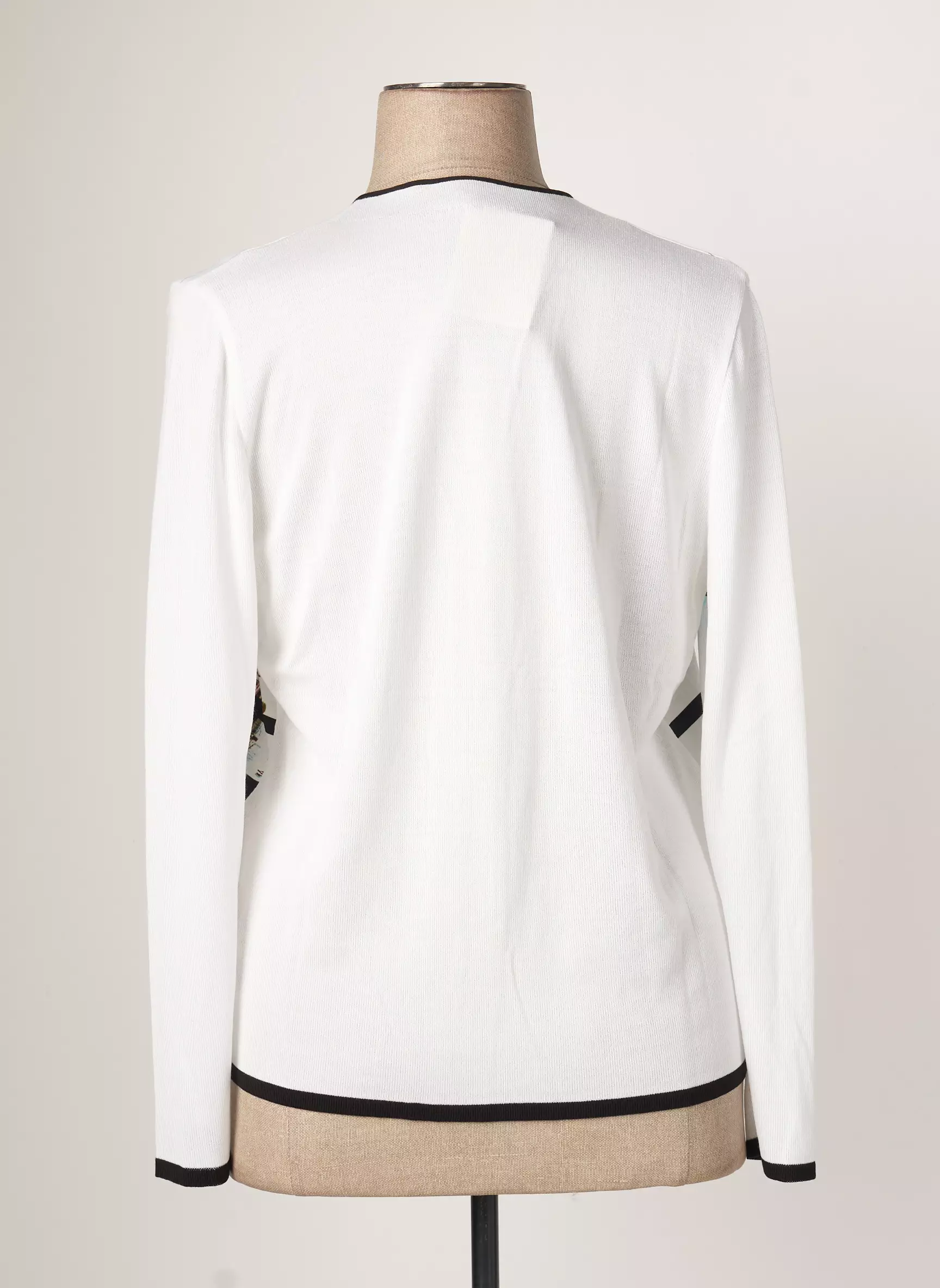 Saint Charles Cardigans Femme couleur blanc
