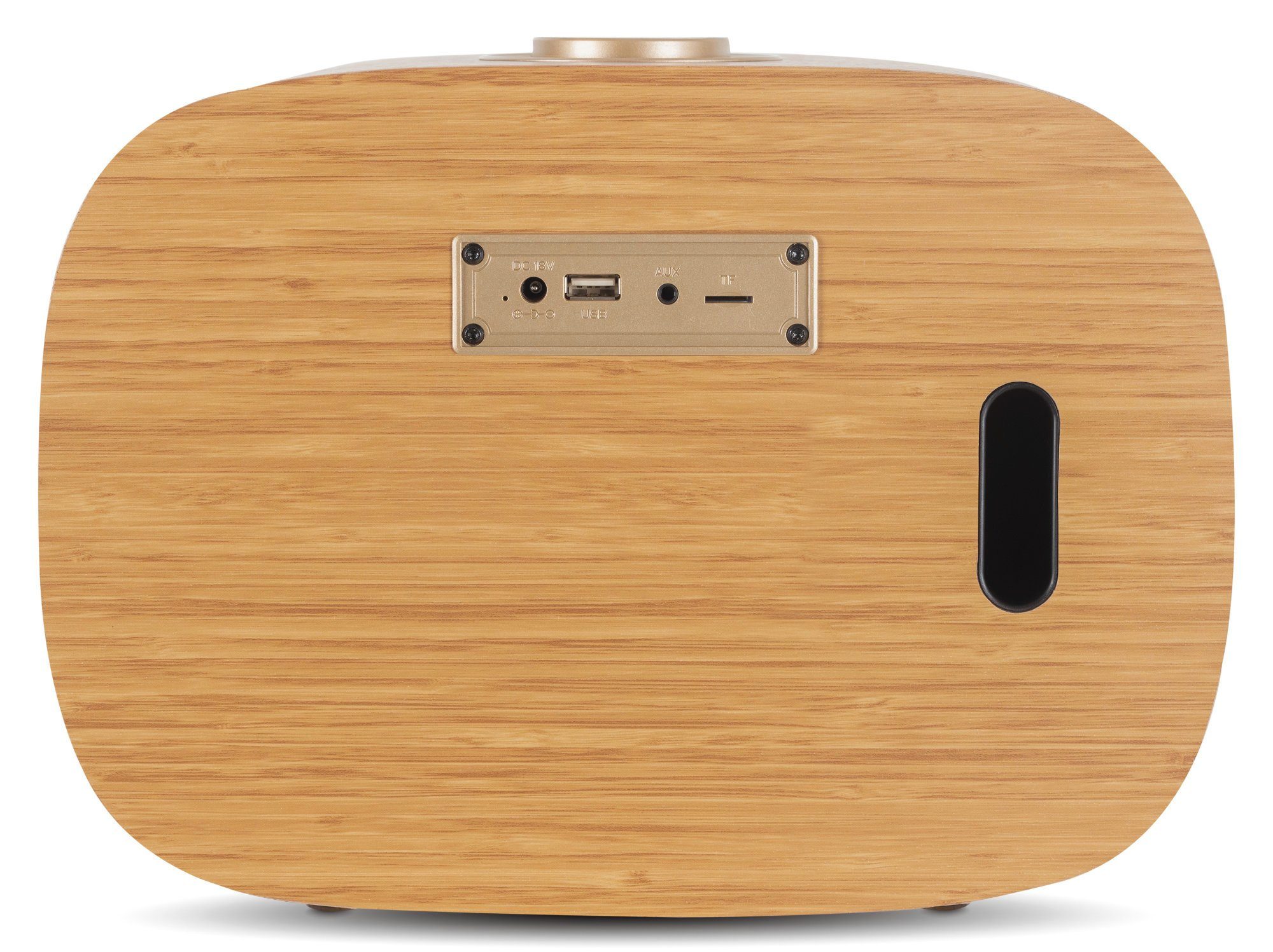 Bennett & Ross Sunderskog Bluetooth Lautsprecher Stereoanlage (60 W, Soundbox mit furniertem Holz-Gehäuse)