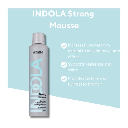 Indola Care & Style Volume Strong Mousse 200 ml