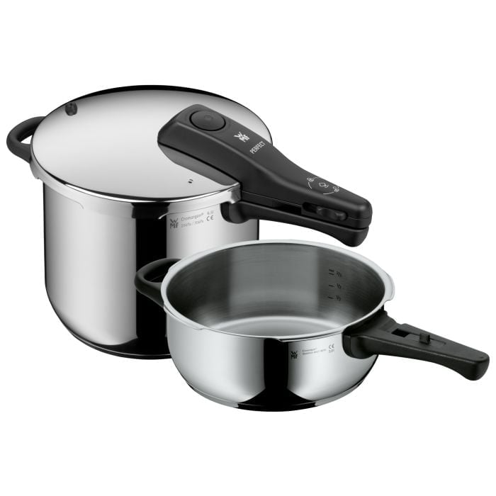 Perfect One Pot Schnellkochtopf-Set, 6,5 und 3,0 Liter