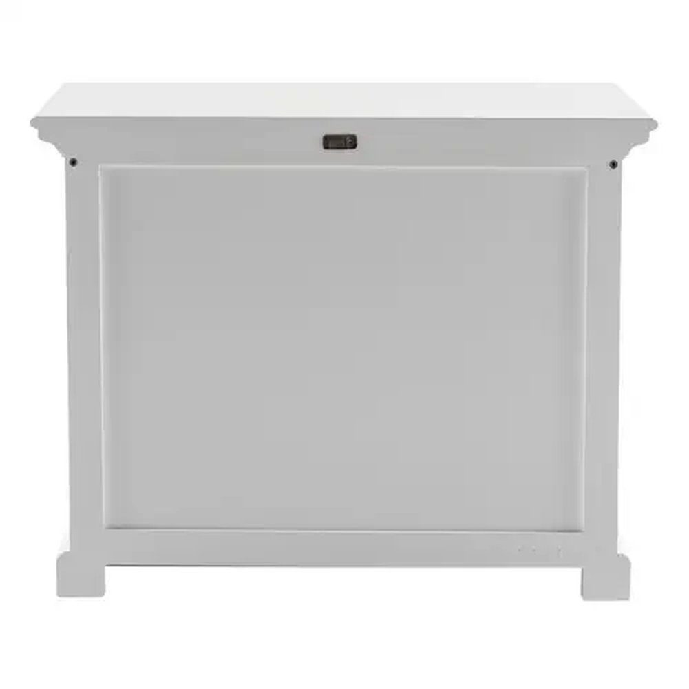 Novasolo Küchenbuffet Provence Verstellbare Regale, Single-Bay Hutch Kabinett