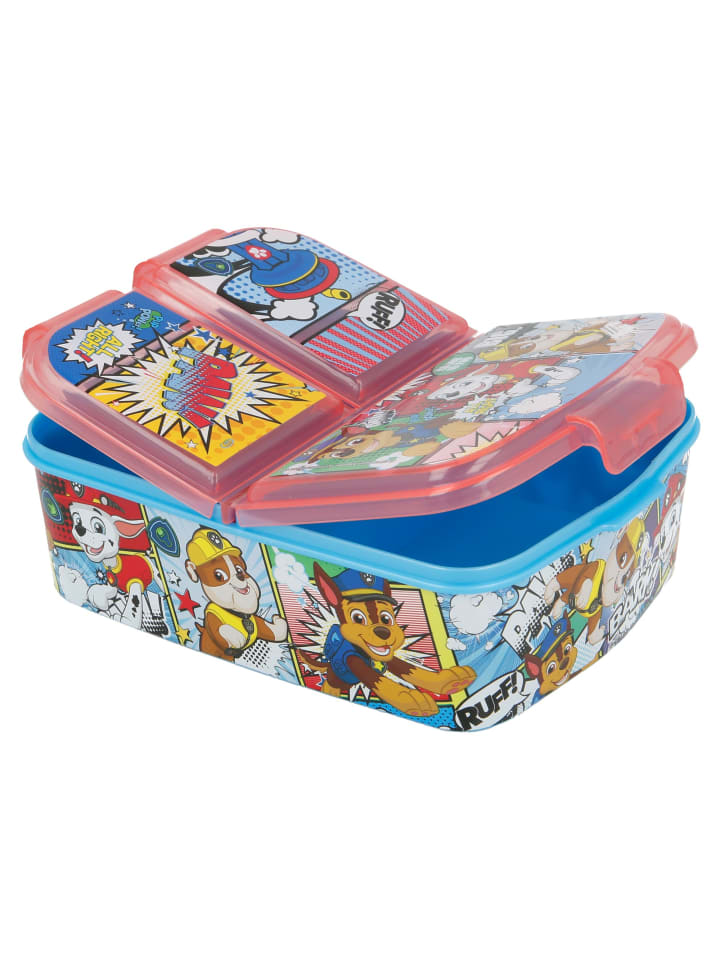 Paw Patrol Brotdose Paw Patrol mit 3-Fach-Unterteilung in Bunt günstig kaufen 5,5